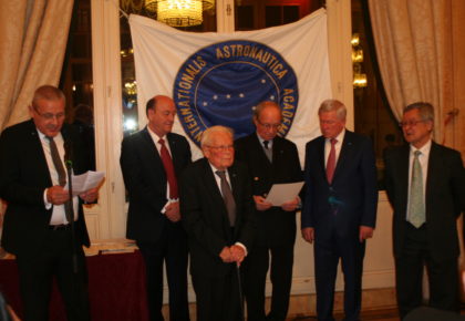 IAA Award Ceremony Dinner, March 26, 2019, Paris, France.