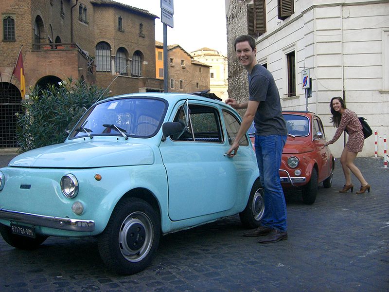 Roma Fiat 500 tour