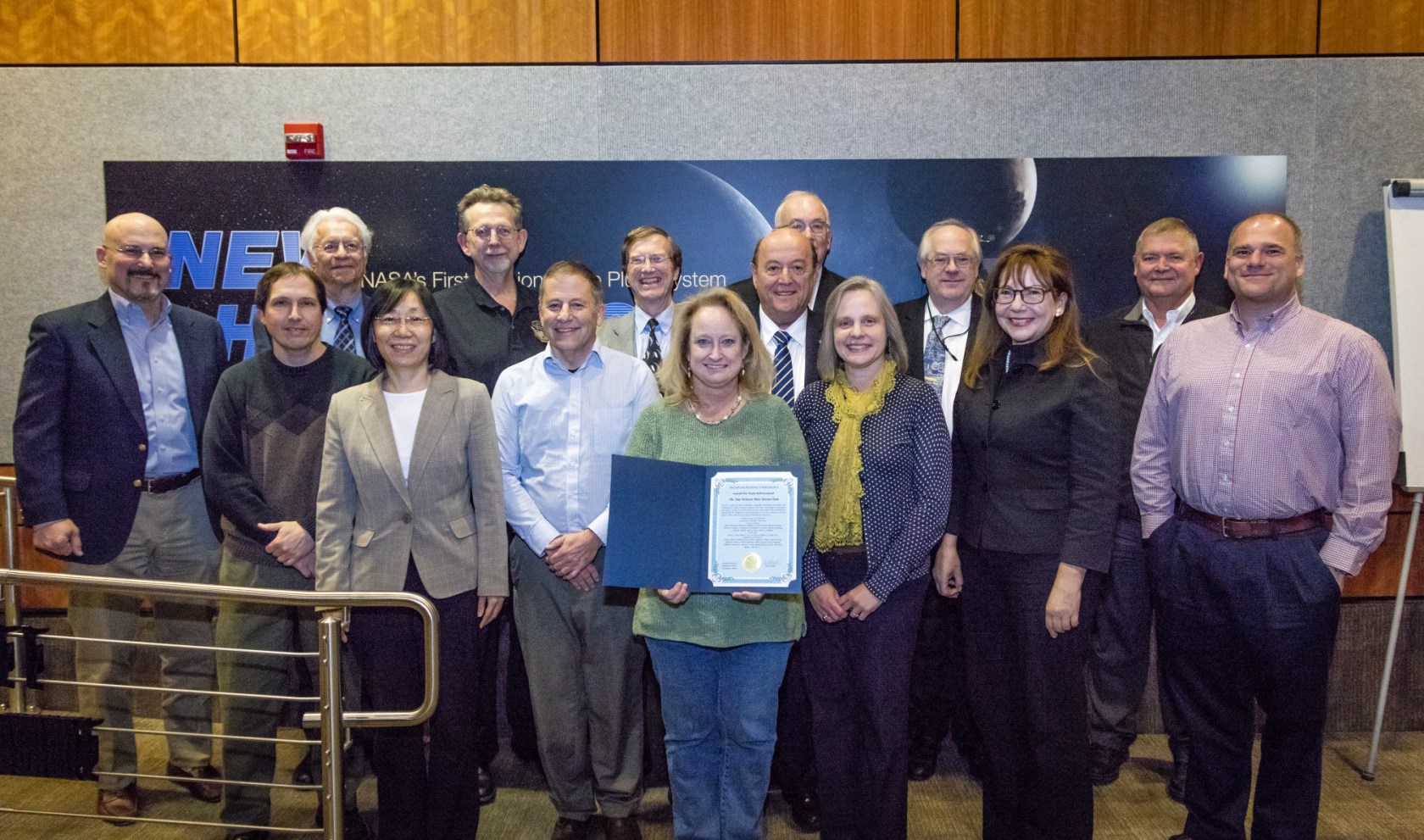 IAA Laurels 2016 - Horizons Pluto Mission