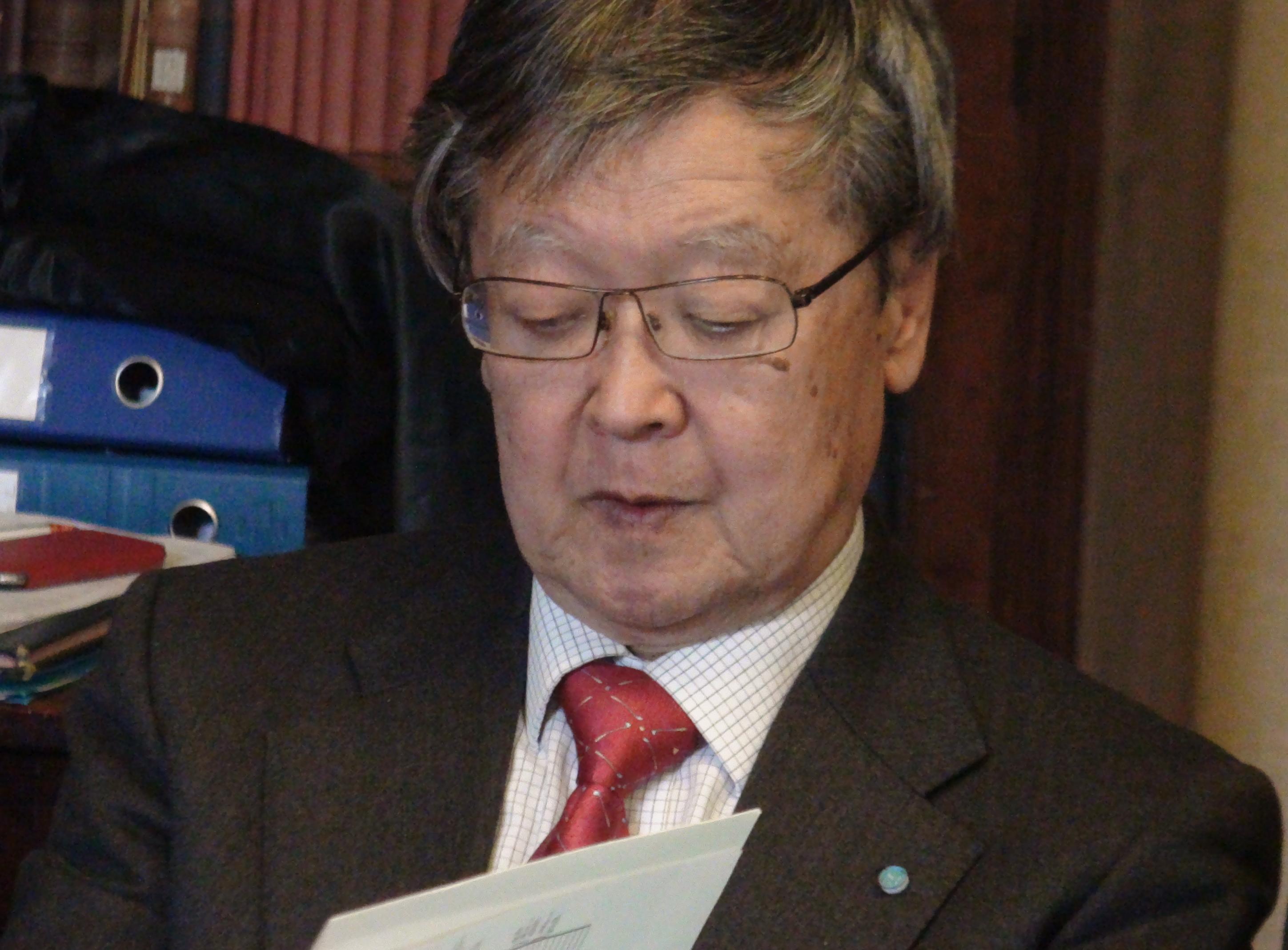 IAA von Karman Award 2015 Dr Hiroki Matsuo