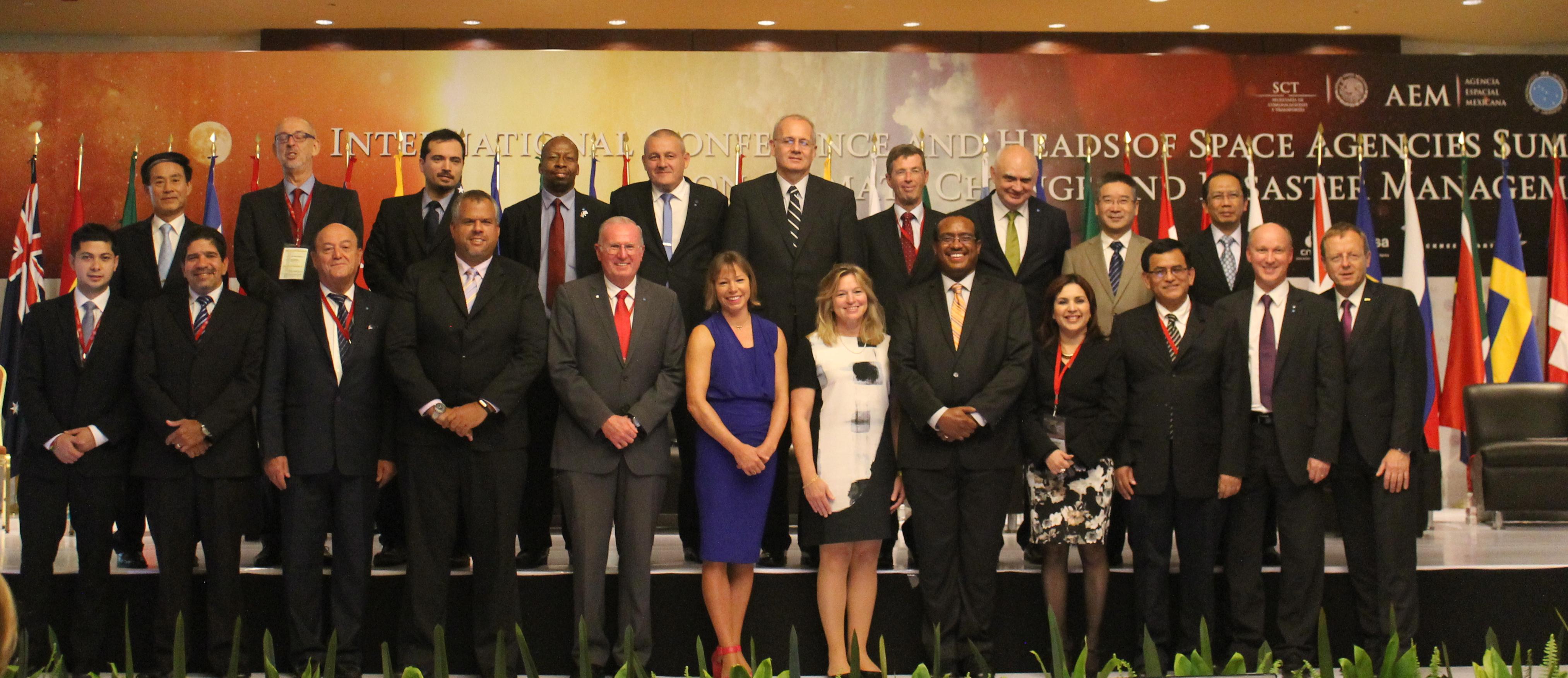 Heads of Space Agencies Summit, Mexico